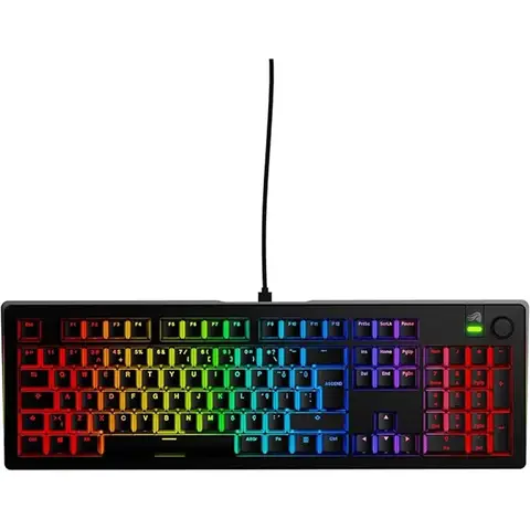 GLORIOUS GMMK3 100% Fox Linear Switch Mekanik Modüler Kablolu Gaming Türkçe Siyah Klavye