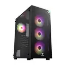 Vento VG4200S PSU YOK 4x12cm RGB Fanlı E-ATX Siyah Oyuncu Kasası