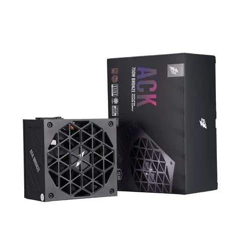 1ST PLAYER ACK 750W 80+ BRONZE AKTİF PFC 14CM FAN 5 YIL GARANTİLİ SİYAH GÜÇ KAYNAĞI