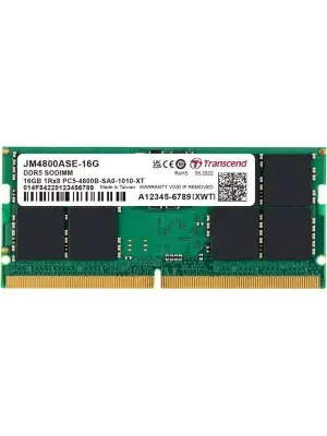 Transcend 16GB 4800MHz DDR5 1.1V CL40 Nb Ram