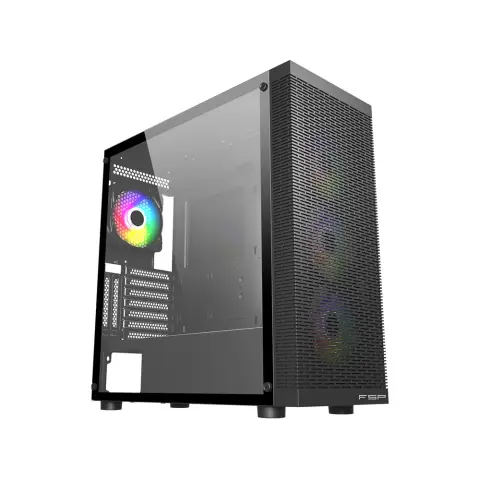 FSP CMT591M ARGB 4x120mm MidTower Kasa