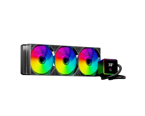 FrisbyFCL-360B 3x12cm ARGB Fanlı INTEL-AMD 1851-AM5 uymlu Sıvı Soğutmalı İşlemci Fanı