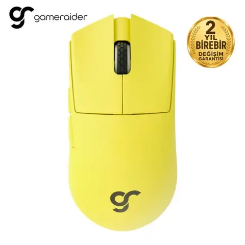 GameRaider GR3S Sunshine PixArt 3395 Sensör Kablosuz Gaming Mouse – 2 Yıl Birebir Değişim Garantili