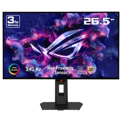 ASUS ROG Strix OLED XG27AQDMGR 26.5 inç 240Hz 0.03ms 2K QHD Adaptive Sync WOLED Pivot Gaming Monitör