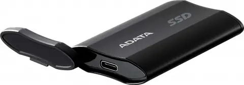 Adata SD810-500G-CBK SD810 500 GB USB Type C 3.2 GEN2 Siyah Harici SSD Harddisk