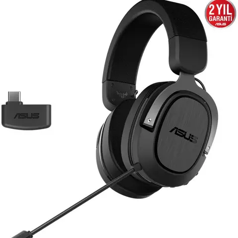 ASUS TUF GAMING H3 WIRELESS 7.1 SILVER PC/MAC/PS4/NINTENDO GAMING KULAKLIK