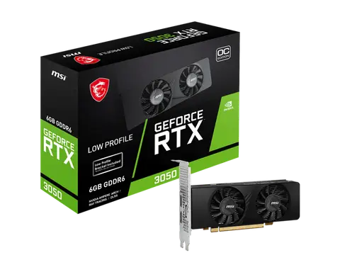 Msi GEFORCE RTX 3050 LP 6G OC 6GB GDDR6 GeForce RTX 3050 OC 128Bit NVIDIA Ekran Kartı