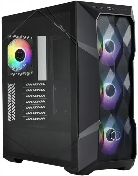 Cooler Master TD500V2-KGNN85-STU TD500 V2 TG 850W 80 Plus Gold 3x12ARGB Fanlı Siyah Mid Tower ATX Kasa
