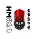 Hawk Gaming HM620 8K Hz 30000 DPI Tri-Mode Kablosuz/Bluetooth Siyah Kırmızı Gaming Mouse
