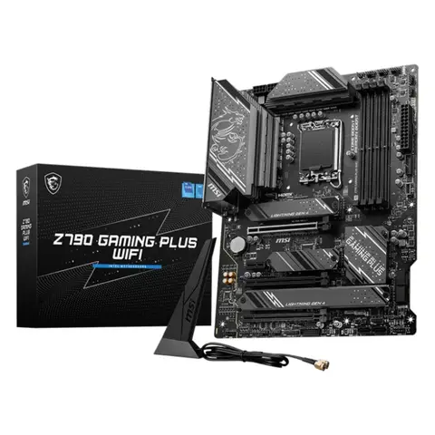 MSI Z790 GAMING PLUS WIFI 7200MHZ(OC) DDR5 SOKET 1700 M.2 HDMI ATX ANAKART