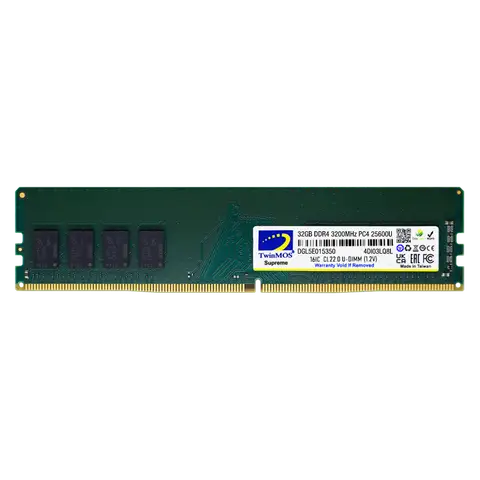 Twinmos MDD432GB3200DWO 32 GB DDR4 3200MHz CL22 Bilgisayar Bellek