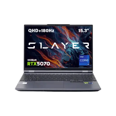Game Garaj Slayer X9T2-5070 Intel Core i9 14900HX RTX5070 15.3" 180Hz QHD+ FreeDos Oyuncu Laptop