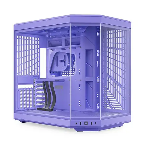 HYTE Y70 Taro Milk Temperli Cam USB 3.2 E-ATX Dual Chamber Mid Tower Gaming Kasa (CS-HYTE-Y70-TM) – 2 Yıl Birebir Değişim Garantili