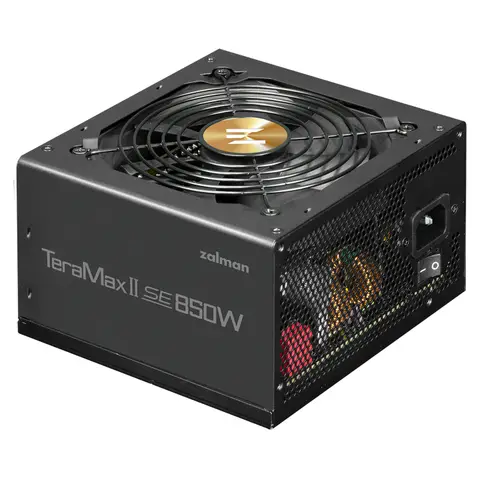 Zalman ZM850-TMX2SE TeraMax2SE 850 W 80 Plus Gold 12cm Fanlı Full Modüler PCI 5.1 ATX 3.1 Power Supply