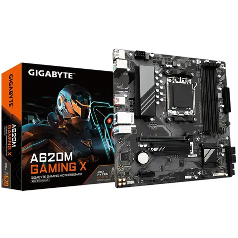GIGABYTE A620M GAMING X AM5 DDR5 6400 DP M2 MATX ANAKART