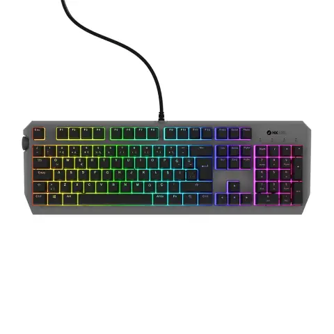 Hawk Gaming HK430 Mekanik Mavi Switch RGB Kablolu Gaming Klavye