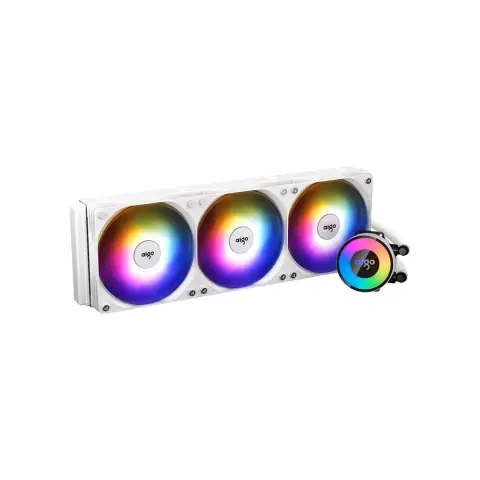 AIGO AP360 ARGB 360mm Beyaz Sıvı Soğutucu
