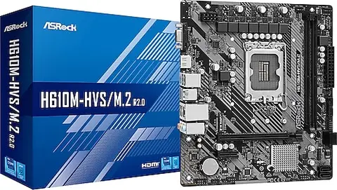 Asrock H610M HVS/M2 Intel LGA1700 DDR4 Micro ATX Anakart