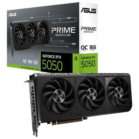 ASUS PRIME GeForce RTX 5050 OC 8GB GDDR6 128 Bit DLSS 4 Ekran Kartı