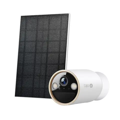 Tp-Link Tapo C460 KIT 8MP 3mm Lensli 4K Pille Çalışan Güneş Enerjili Wi-Fi Kamera
