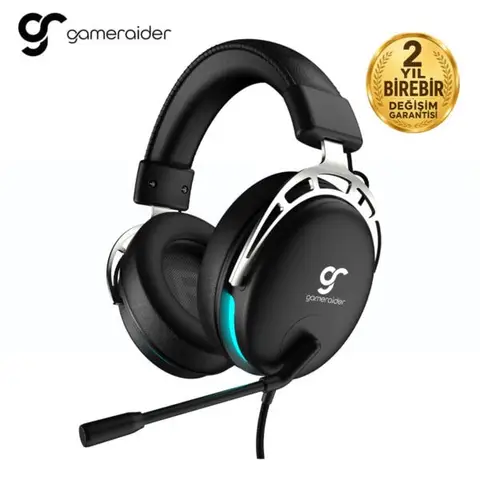 GameRaider Vibe RGB 7.1 Surround Gaming Kulaklık – 2 Yıl Birebir Değişim Garantili