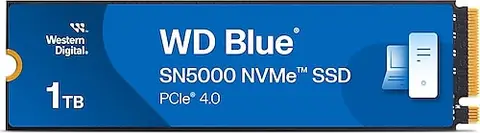 Western Digital Blue SN5000 WDS100T4B0E PCI-Express 4.0 1 TB M.2 SSD