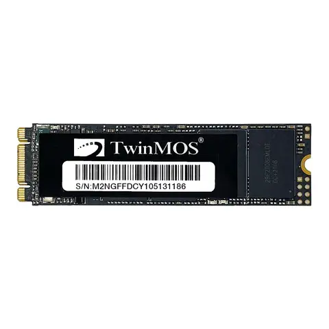 Twinmos NGFFGGBM2280 1 TB 580-550MB/s NVMe PCIe M2 22x80 SSD Harddisk