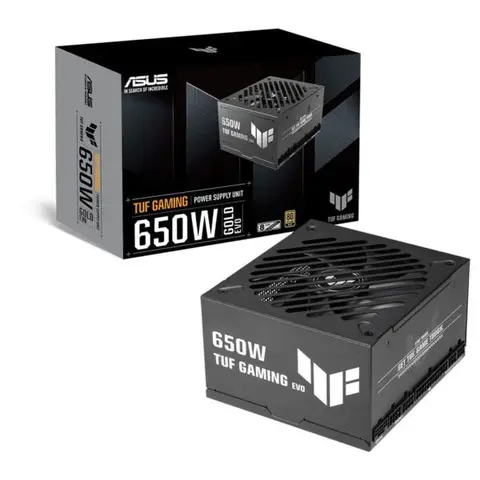 ASUS TUF GAMING 650G EVO 650W 80+Gold PCIe 5.1 ATX 3.1 Güç Kaynağı