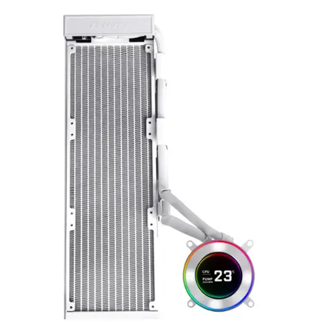 Lian Li Hydro-Shift II LCD-C 360 Beyaz Fansız Sıvı Soğutucu
