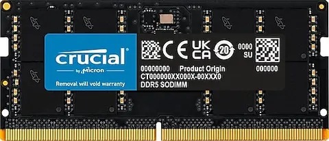 Crucial 32 GB 5600 MHz CL46 CT32G56C46S5 DDR5 Ram