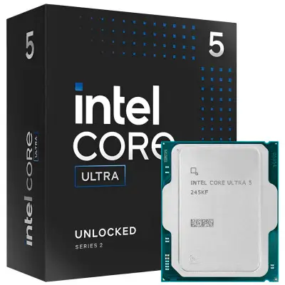 INTEL Core Ultra 5 245KF 4.2GHz 24MB Önbellek 14 Çekirdek 1851 3nm Box İşlemci