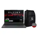 Game Garaj Slayer R7T-5050 AMD Ryzen 7 8840HX 16GB RAM 1TB SSD RTX5050 16" QHD+ 180Hz IPS FreeDOS Oyuncu Laptop