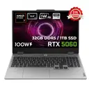Lenovo LOQ 15AHP10 AMD Ryzen 7-250 GeForce RTX 5060 8GB 100W 32GB DDR5 1TB SSD 15.6 inç Full HD 144Hz FreeDos Gaming Laptop (83JG00BLTR)