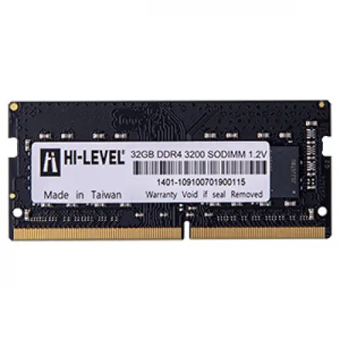 Hi-Level HLV-SOPC25600D4/32G 32 GB DDR4 3200MHz CL22 Notebook Bellek