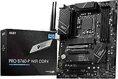 MSI Pro B760-P Wi-Fi Intel LGA1700 DDR4 ATX Anakart