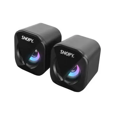Snopy SN-83U 2.0 2W Siyah USB Led Işıklı Hoparlör