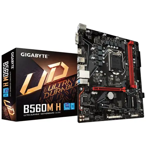 GIGABYTE B560M H DDR4 3200MHZ D-SUB HDMI M.2 USB3.2 RGB MICRO ATX ANAKART