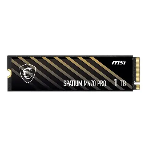 MSI SPATIUM M470 PRO 1TB NVMe PCIe Gen4 x4 Okuma 6000MB – Yazma 4500MB M.2 SSD