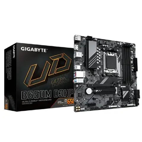 GIGABYTE B650M D3HP 7600MHZ(OC) DDR5 SOKET AM5 M.2 HDMI MATX ANAKART