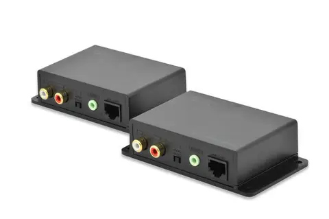 Digitus DS-56100 600 Mt RJ45 to RCA Hoparl�r Video G�r�nt� Sinyal Uzat