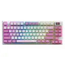 MSI Forge GK600 TKL Wireless VIOLET RGB Hotswap Türkçe Mekanik Beyaz Kablosuz Gaming Klavye