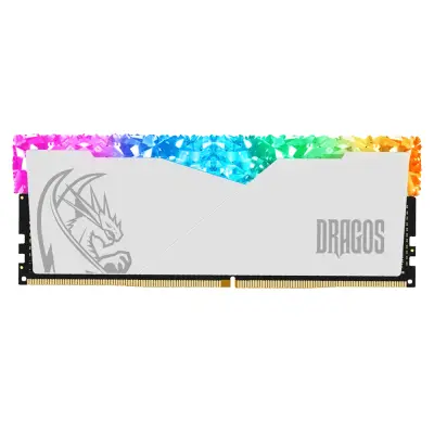Dragos EdgeHorizon N 8GB DDR4 3200MHZ Beyaz Soğutuculu RGB Ram