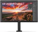 Lg 32UN880K-B 31.5 inch 3840x2160 5MS 60Hz HDMI DP 4K USB-C UHD Ergonomik Stant IPS Pivot Monitör