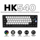Hawk Gaming HK540 Mekanik Prelubed Switch Hot Swap RGB Tri-Mode Kablosuz/Bluetooth Türkçe Gaming Klavye