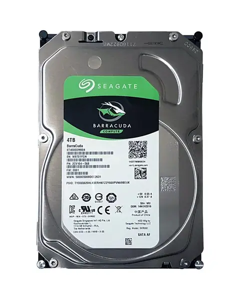 Seagate ST4000DM004 4 TB 5400Rpm SATA 256Mb Barracuda Bilgisayar Harddisk