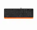 A4 Tech FK10 Q TR USB Multimedia Fstyler Turuncu Kablolu Klavye