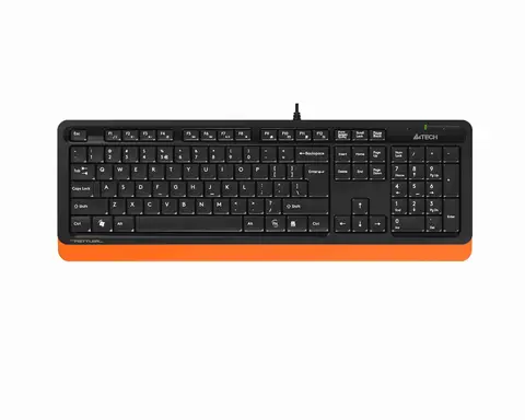 A4 Tech FK10 Q TR USB Multimedia Fstyler Turuncu Kablolu Klavye