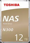 Toshiba N300 HDWG21CUZSVA SATA 3.0 7200 RPM 3.5" 12 TB Harddisk