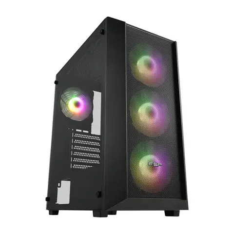 Fsp CMT218 650W 80 Plus 4x12cm ARGB Fanlı Mid Tower ATX Kasa
