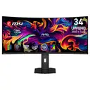 MSI MAG 341CQP QD-OLED X28 34.18 inç 280Hz 0.03ms UWQHD Adaptive Sync Kavisli Gaming Monitör